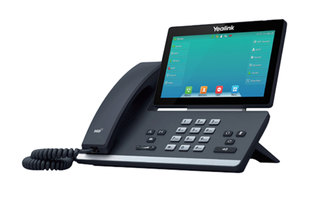 Yealink T57W WiFi handsets with 7" touchscreen