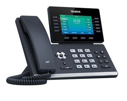 Yealink T54W HD handsets with 4.3" colour display